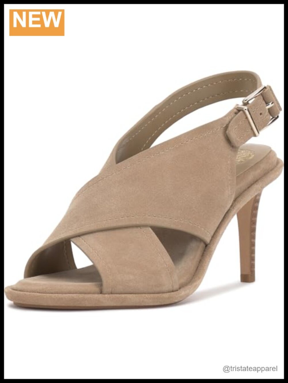 Suede Stiletto Heel Sandals Slingback Open Toe Dress
